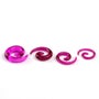 3-8mm Plastic Expander -UV Purple Spiral