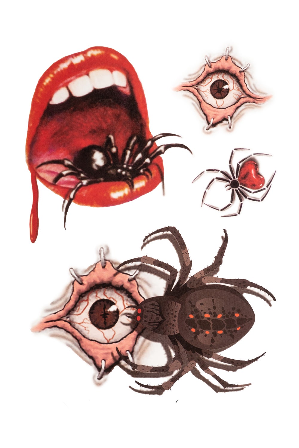 Temporary Tattoo - Spider Eye | Cybershop