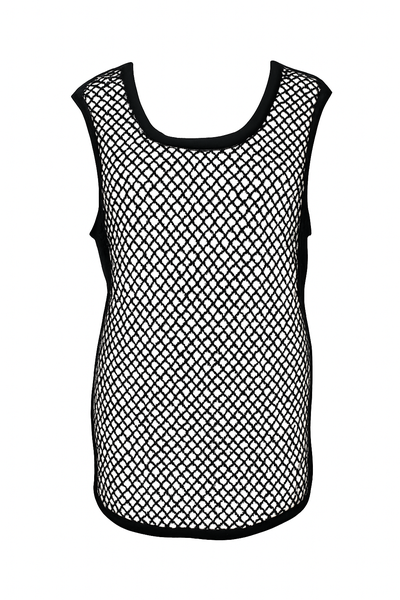 Killer Cat - Black Fishnet Top