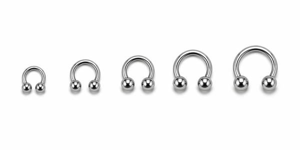 Circular Barbell w/ Balls &ndash; Surgical Steel