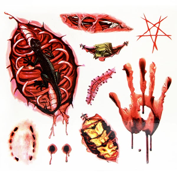 Bites and Scars Temporary Tattoos