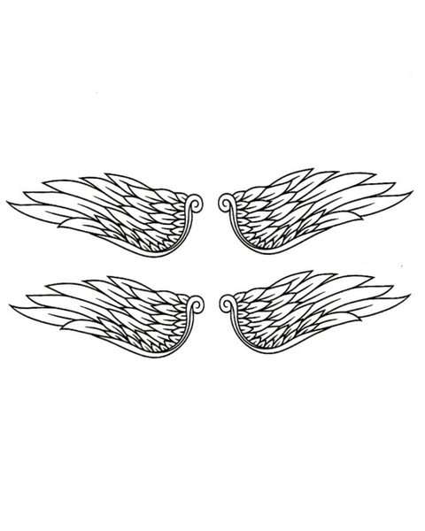 Temporary Tattoo  - Basic Wings