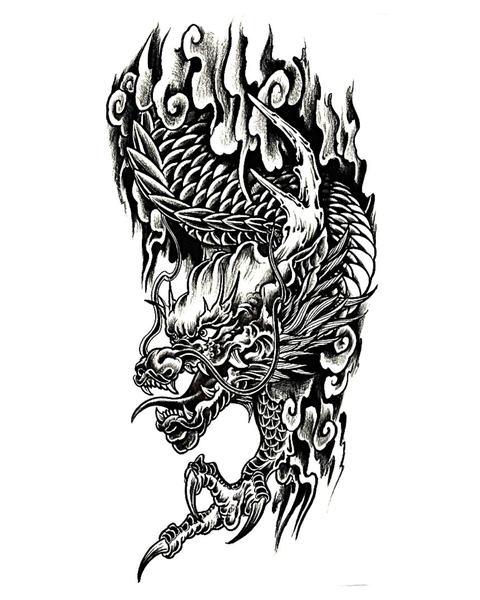 Temporary Tattoo  -Dragon 2