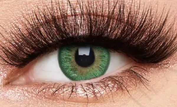 Green Snake -Colored Contact Lenses
