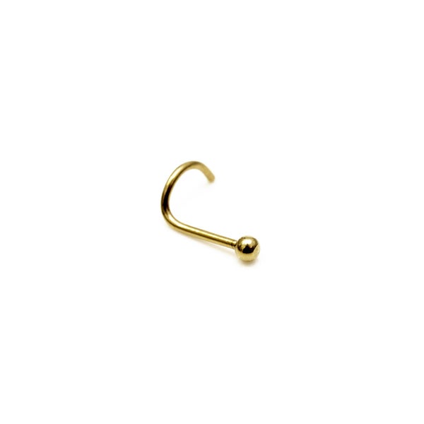 Golden Color Nose Stud