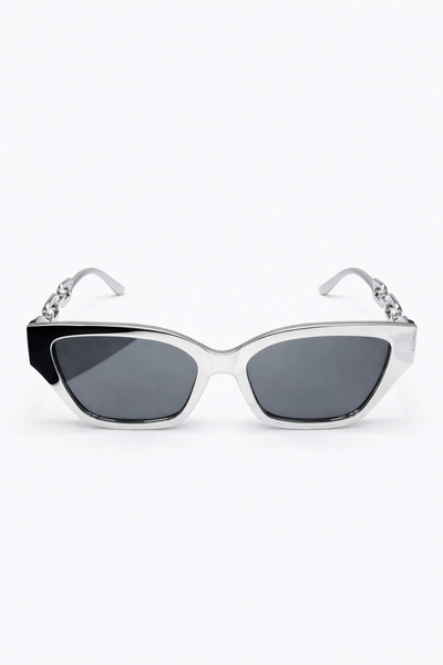 Sunglasses Bling Chains - Silver