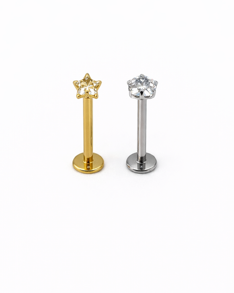 1.2mm Labret Internally: Star