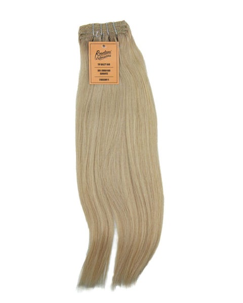 Clip On Human Hair Extension 20'/80g/7-os. -silver