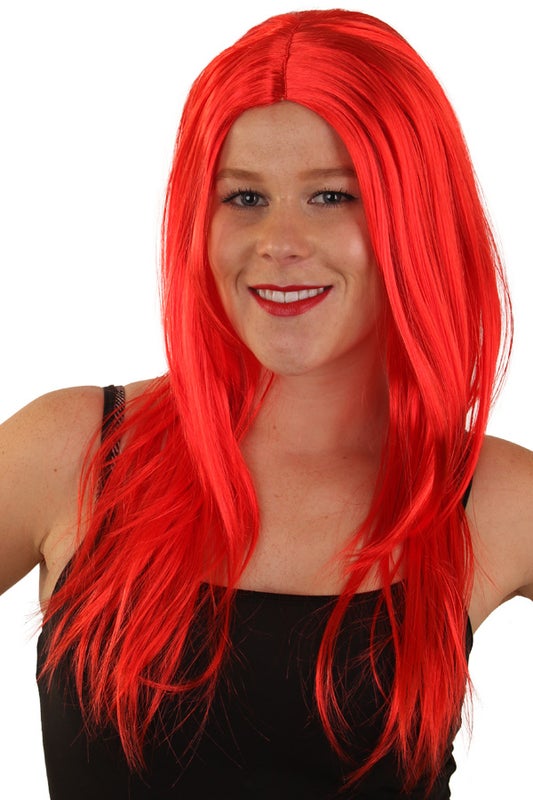 Red standard long Wig