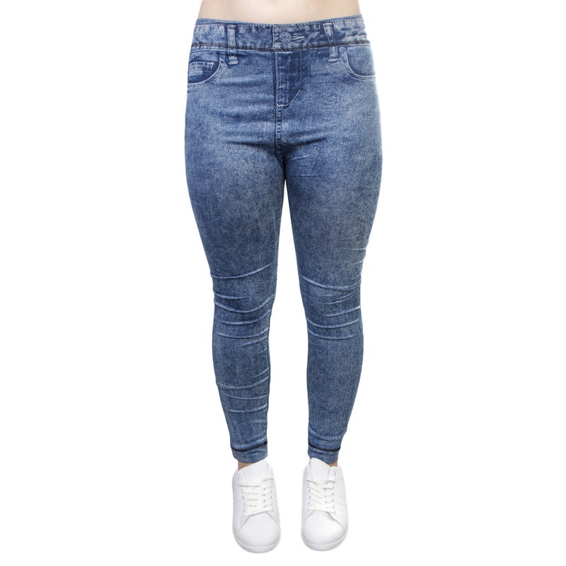 Jean Leggings with Fleece