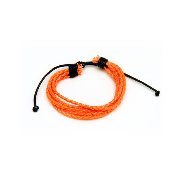 Braided Bracelet -Neonorange